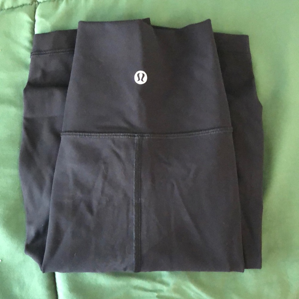 Size 18 Black Lululemon Leggings